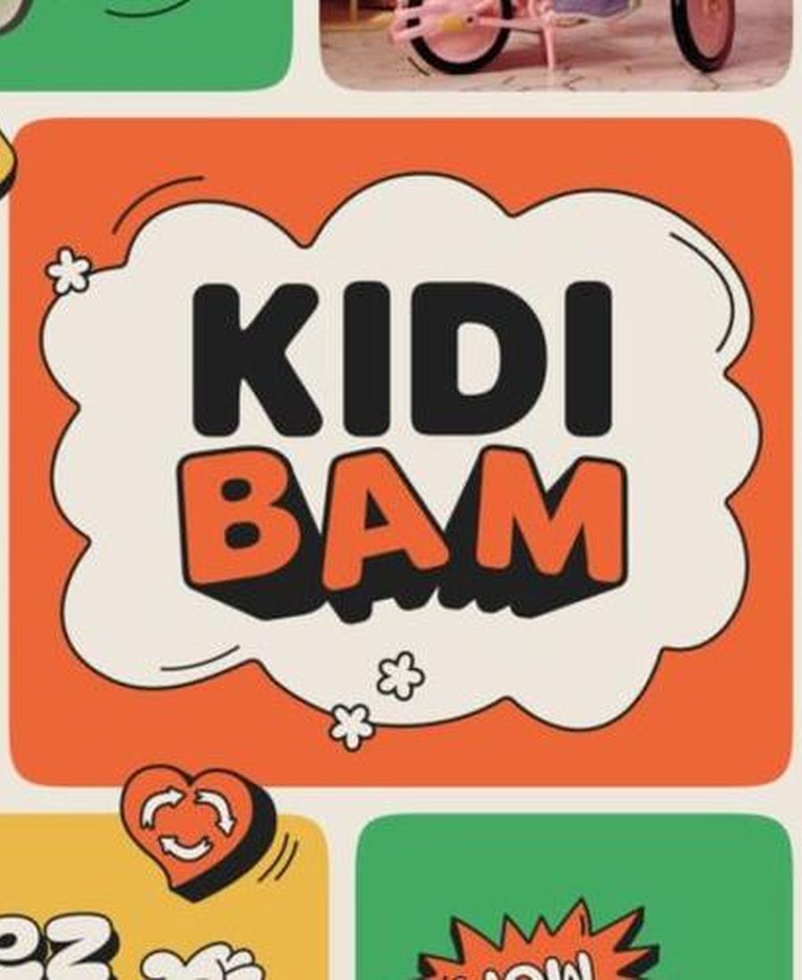 Le visuel de marque de Kidibam, jouets d'occasion vérifiés