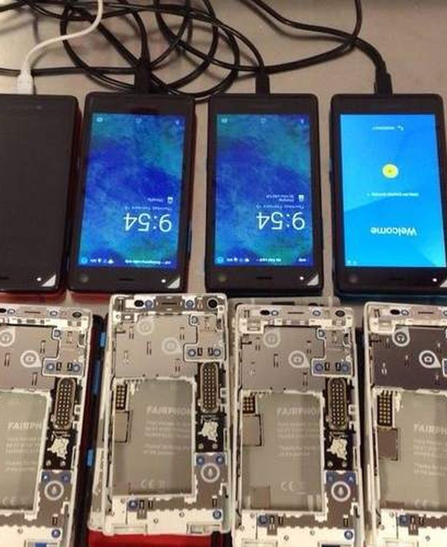 Des smartphones Fairphone ouverts pour réparation